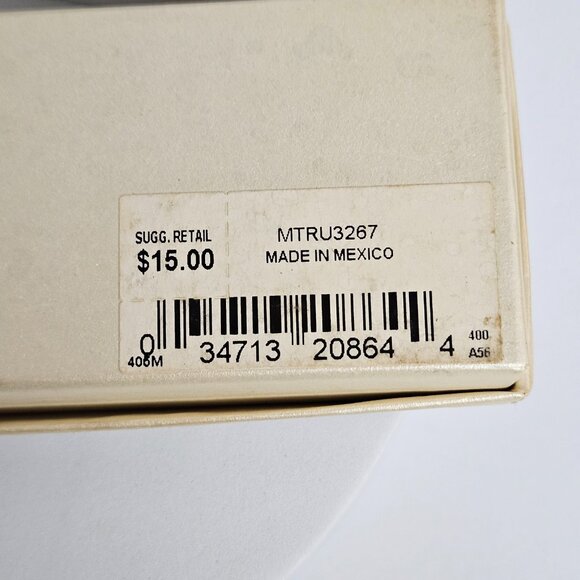 Vintage Style Trifari Bracelet & Stud Earrings Rare Gift Set Blue Stones 2000s - Picture 15 of 17